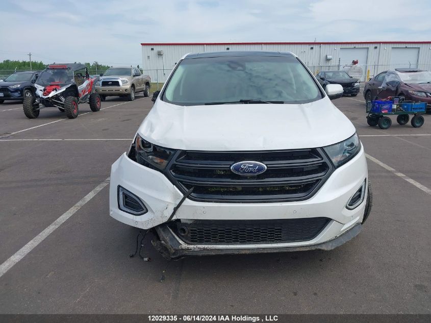 2017 Ford Edge Sport VIN: 2FMPK4AP7HBB65240 Lot: 12029335