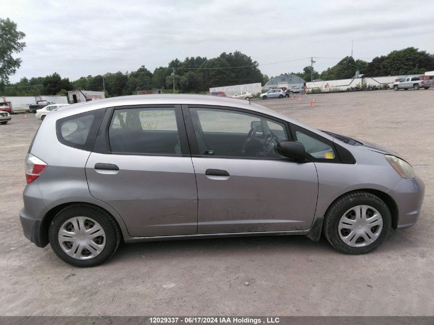 2009 Honda Fit VIN: JHMGE87259S813081 Lot: 12029337