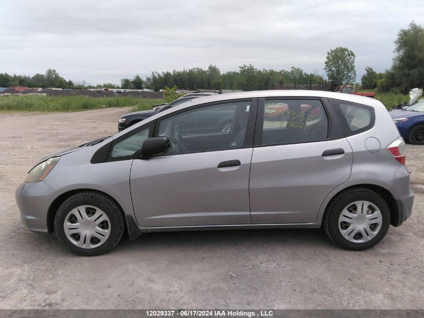 2009 Honda Fit VIN: JHMGE87259S813081 Lot: 12029337