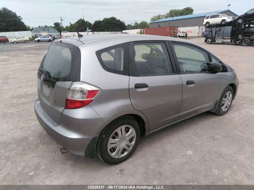 2009 Honda Fit VIN: JHMGE87259S813081 Lot: 12029337