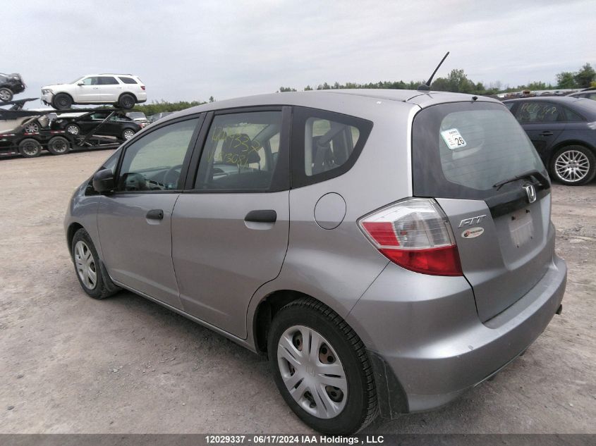 2009 Honda Fit VIN: JHMGE87259S813081 Lot: 12029337