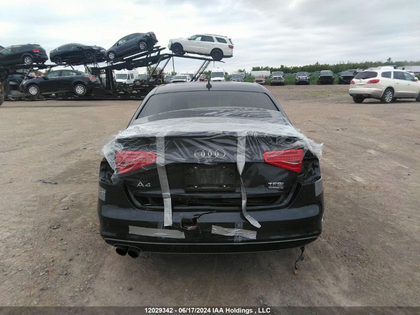 2016 Audi A4 Komfort Plus VIN: WAUBFCFL6GA010639 Lot: 12029342