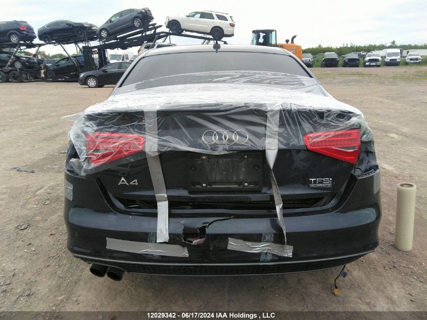 2016 Audi A4 Komfort Plus VIN: WAUBFCFL6GA010639 Lot: 12029342