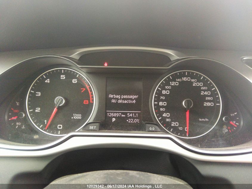 2016 Audi A4 Komfort Plus VIN: WAUBFCFL6GA010639 Lot: 12029342