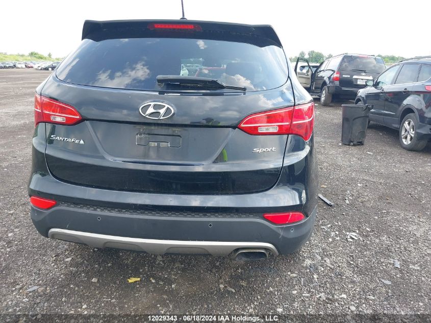 2013 Hyundai Santa Fe Sport VIN: 5XYZU3LB2DG103074 Lot: 12029343