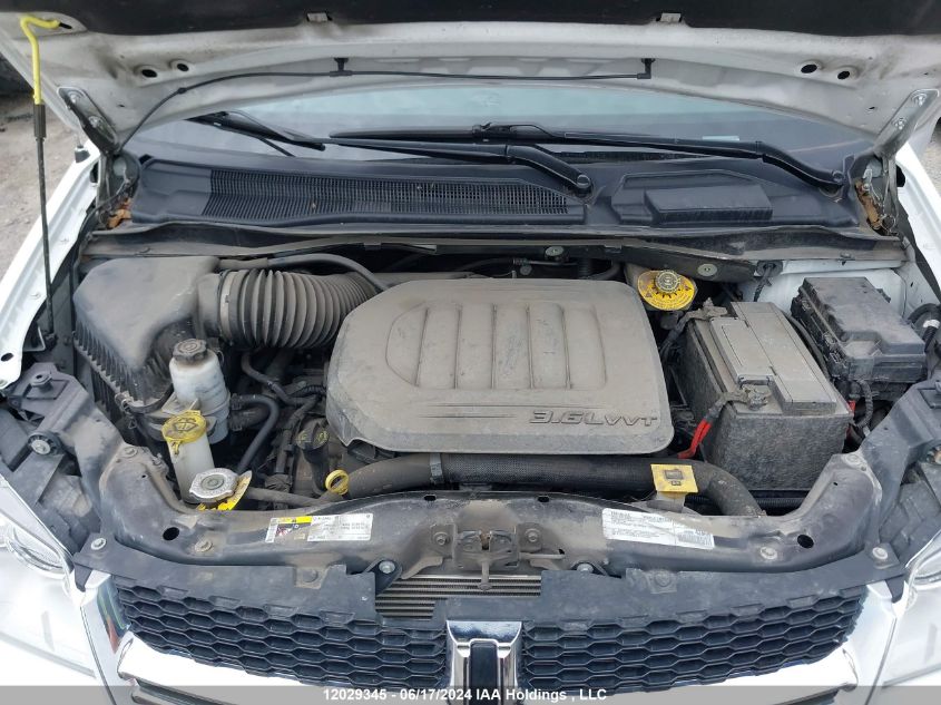 2019 Dodge Grand Caravan VIN: 2C4RDGBG2KR756789 Lot: 12029345