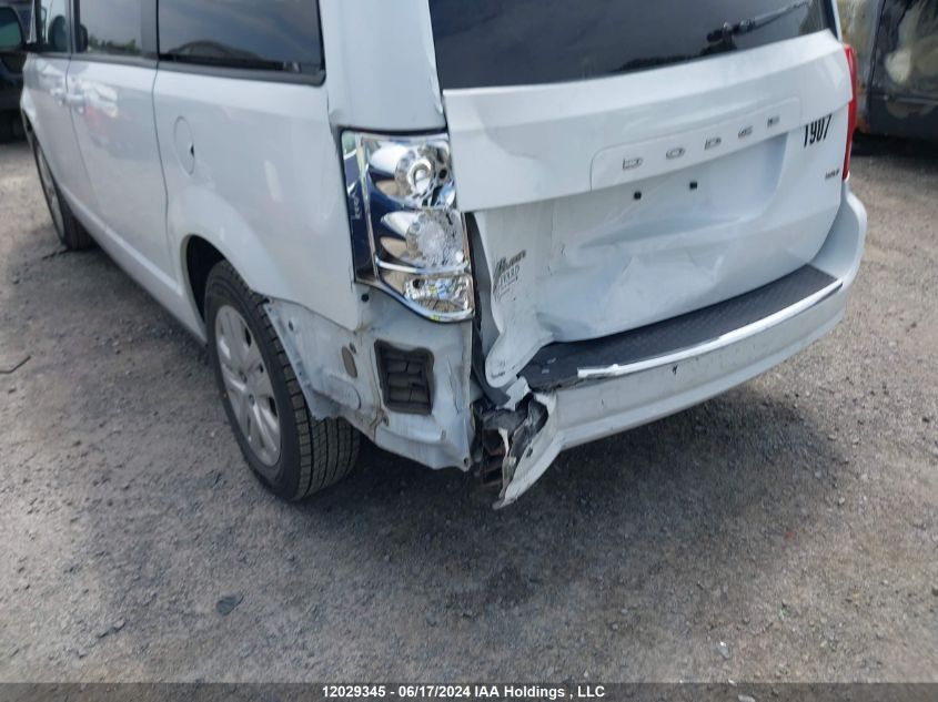 2019 Dodge Grand Caravan VIN: 2C4RDGBG2KR756789 Lot: 12029345