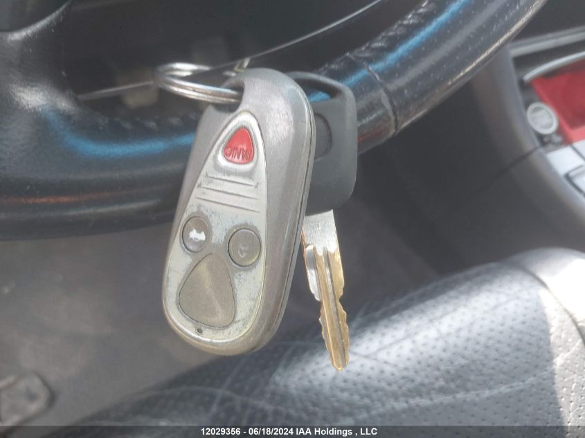 2005 Acura Tsx VIN: JH4CL95885C800346 Lot: 12029356