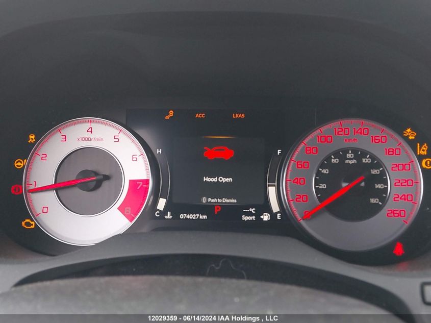 2019 Acura Rdx VIN: 5J8TC2H63KL805017 Lot: 12029359