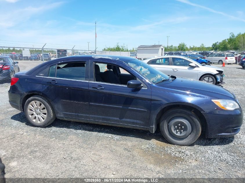 2012 Chrysler 200 Lx VIN: 1C3CCBAB6CN163909 Lot: 12029360