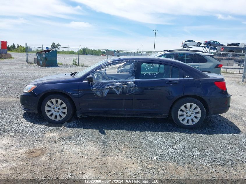 2012 Chrysler 200 Lx VIN: 1C3CCBAB6CN163909 Lot: 12029360