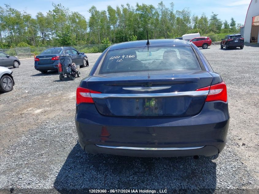 2012 Chrysler 200 Lx VIN: 1C3CCBAB6CN163909 Lot: 12029360