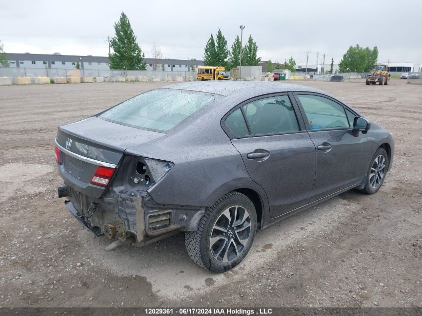 2014 Honda Civic Sedan VIN: 2HGFB2F5XEH038133 Lot: 12029361