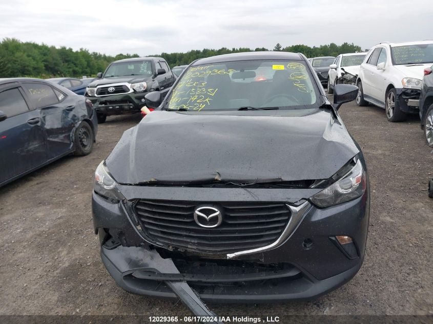 2017 Mazda Cx-3 VIN: JM1DKDB71H0153351 Lot: 12029365