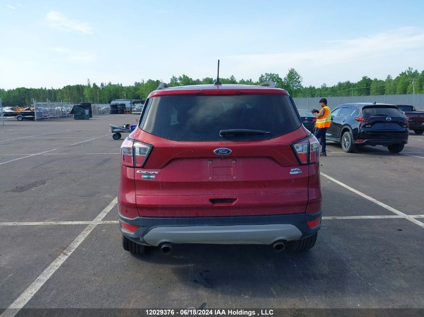 2018 Ford Escape Sel VIN: 1FMCU9HD8JUA13646 Lot: 12029376