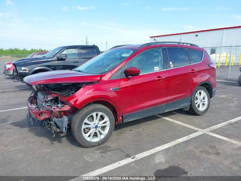 2018 Ford Escape Sel VIN: 1FMCU9HD8JUA13646 Lot: 12029376