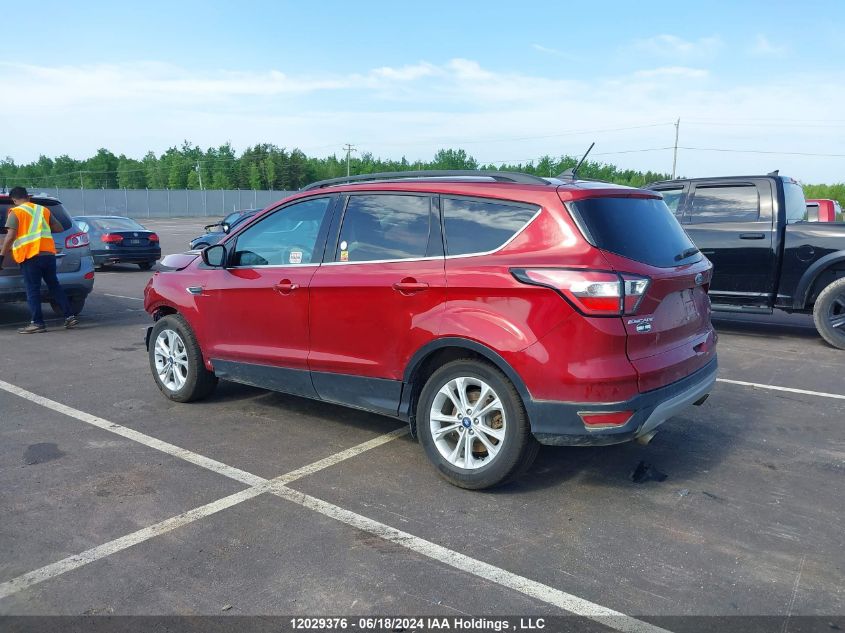 2018 Ford Escape Sel VIN: 1FMCU9HD8JUA13646 Lot: 12029376