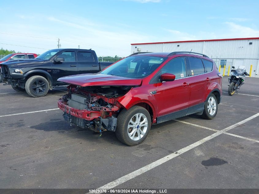 2018 Ford Escape Sel VIN: 1FMCU9HD8JUA13646 Lot: 12029376