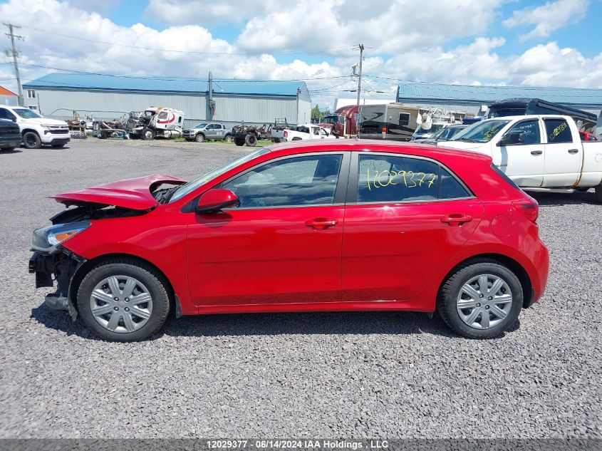 2022 Kia Rio 5-Door VIN: 3KPA25AD0NE487423 Lot: 12029377