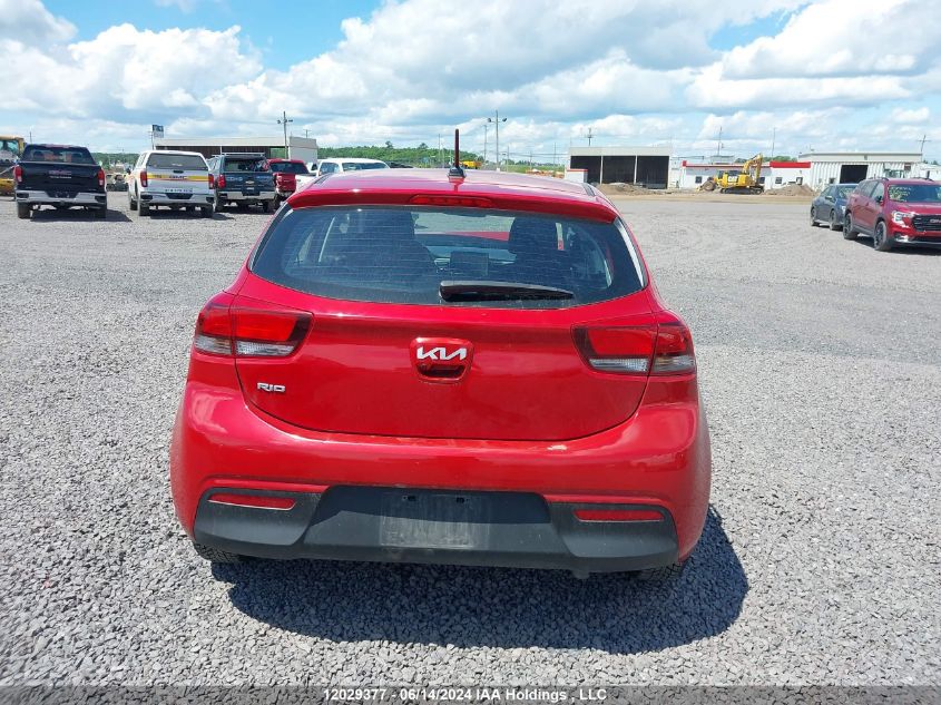 2022 Kia Rio 5-Door VIN: 3KPA25AD0NE487423 Lot: 12029377