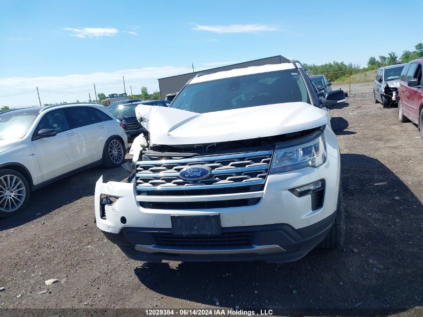 2018 Ford Explorer Xlt VIN: 1FM5K8D89JGA29094 Lot: 12029384