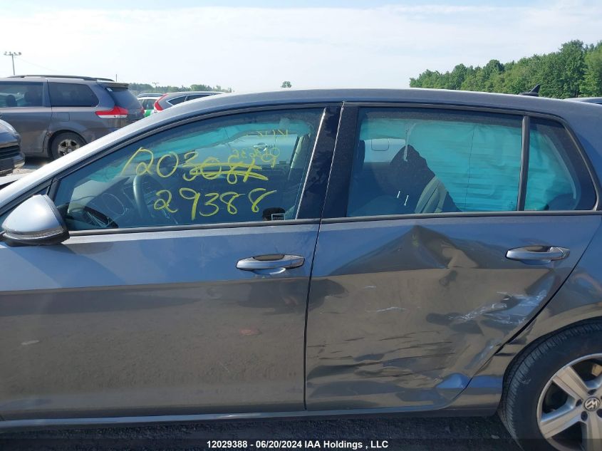 2021 Volkswagen Golf VIN: 3VWG57AU5MM013630 Lot: 12029388