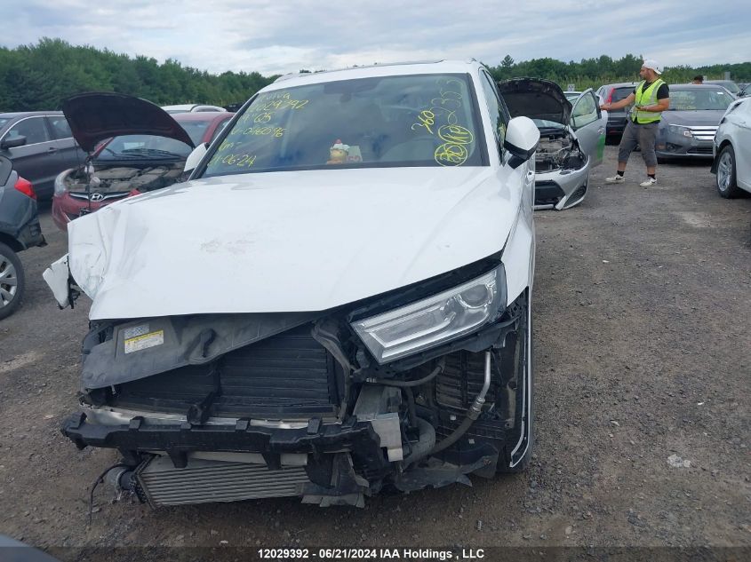 2019 Audi Q5 VIN: WA1BNAFY5K2046096 Lot: 12029392