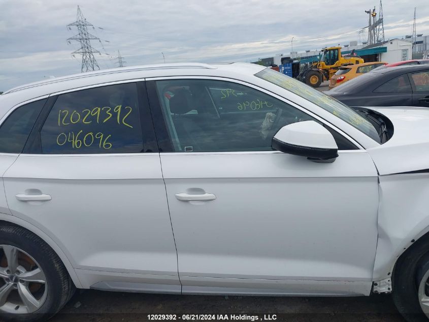 2019 Audi Q5 VIN: WA1BNAFY5K2046096 Lot: 12029392