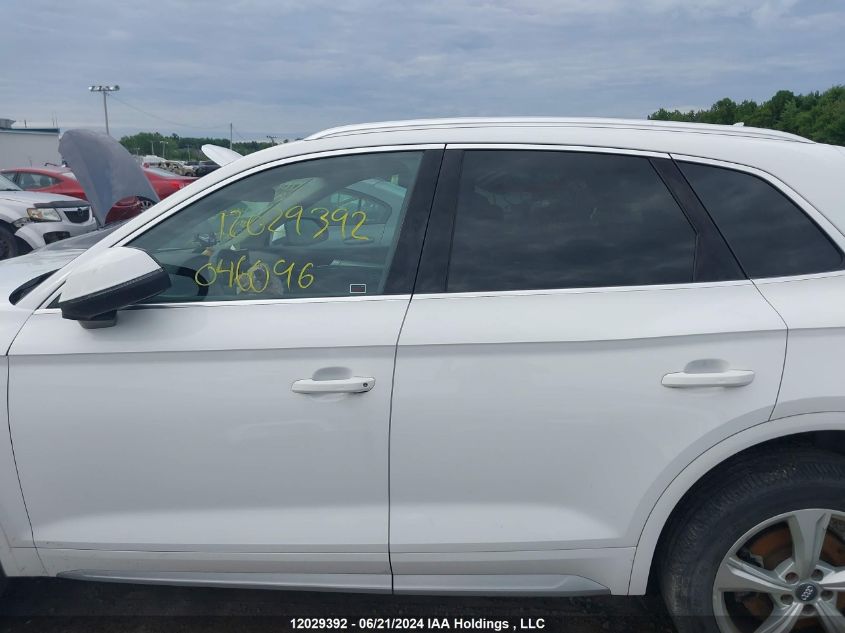 2019 Audi Q5 VIN: WA1BNAFY5K2046096 Lot: 12029392