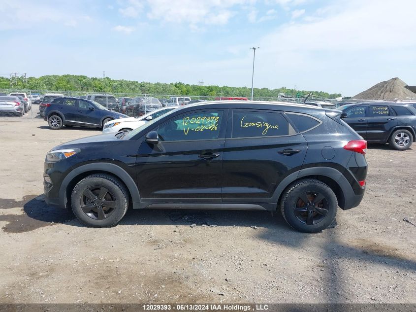 2016 Hyundai Tucson Limited/Sport And Eco/Se VIN: KM8J3CA27GU020726 Lot: 12029393