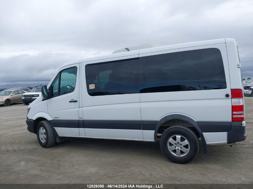 2016 Mercedes-Benz Sprinter 2500 VIN: WDZBE7DD4GP211588 Lot: 12029395