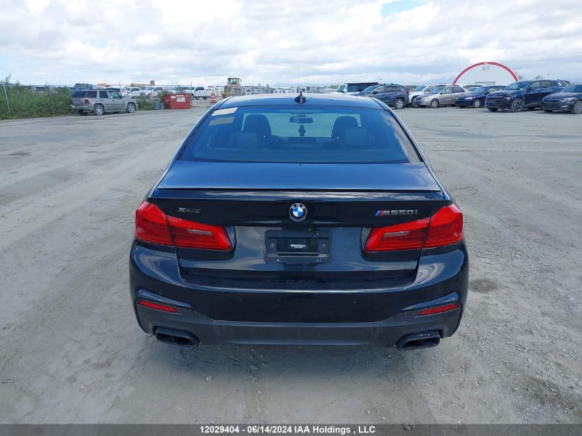 2019 BMW M550Xi VIN: WBAJB9C51KB288058 Lot: 12029404