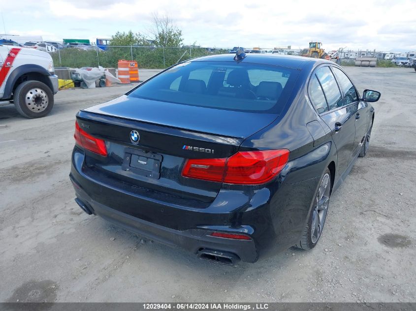 2019 BMW M550Xi VIN: WBAJB9C51KB288058 Lot: 12029404