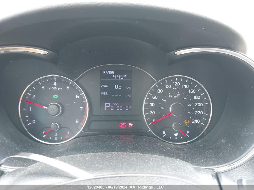 2015 Kia Forte VIN: KNAFK4A64F5266743 Lot: 12029405