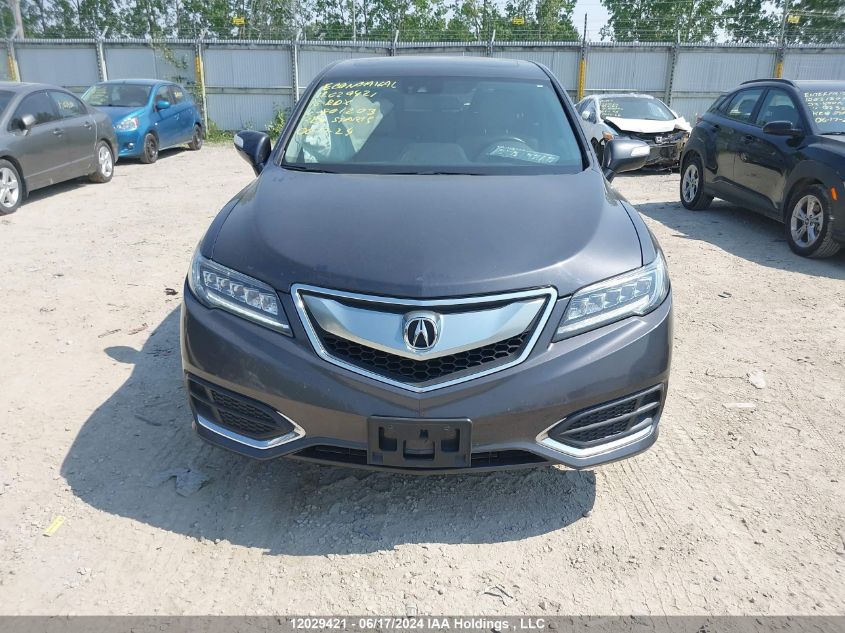 2016 Acura Rdx VIN: 5J8TB4H56GL801203 Lot: 12029421