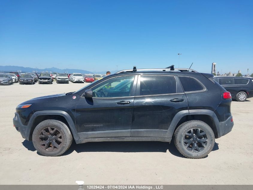 2015 Jeep Cherokee Trailhawk VIN: 1C4PJMBS1FW759585 Lot: 12029424