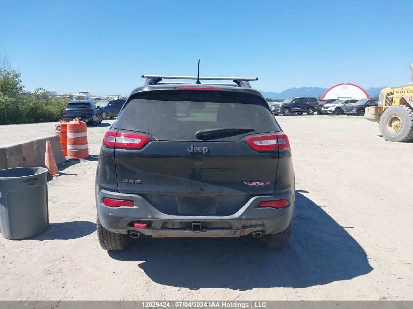 2015 Jeep Cherokee Trailhawk VIN: 1C4PJMBS1FW759585 Lot: 12029424