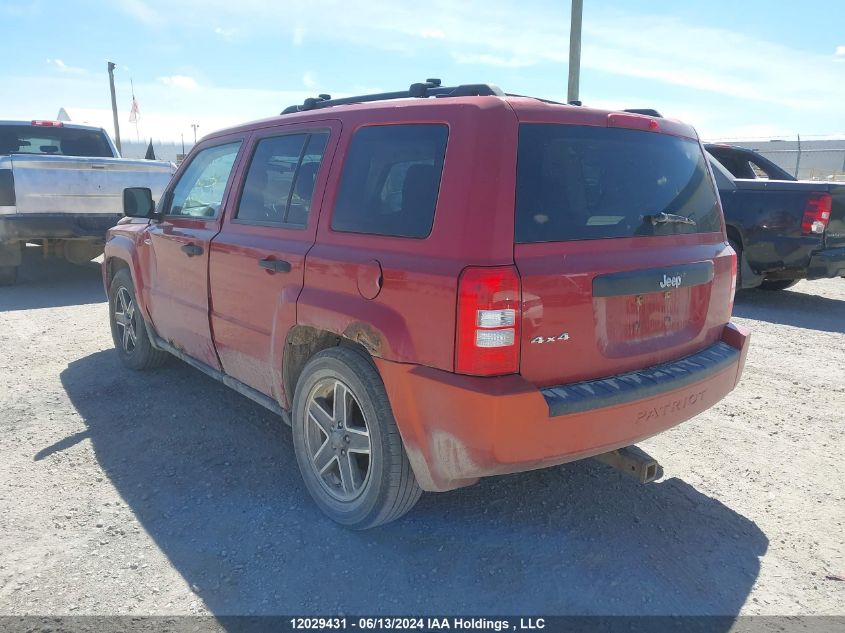 2009 Jeep Patriot Sport VIN: 1J4FF28B69D241281 Lot: 12029431