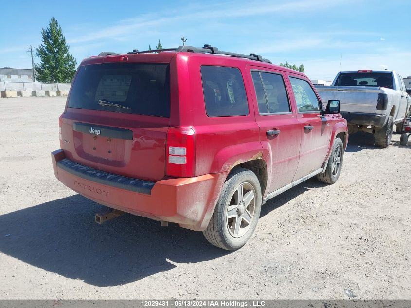 2009 Jeep Patriot Sport VIN: 1J4FF28B69D241281 Lot: 12029431