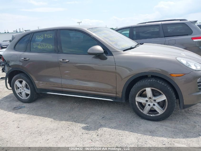 2012 Porsche Cayenne VIN: WP1AA2A25CLA08769 Lot: 12029432