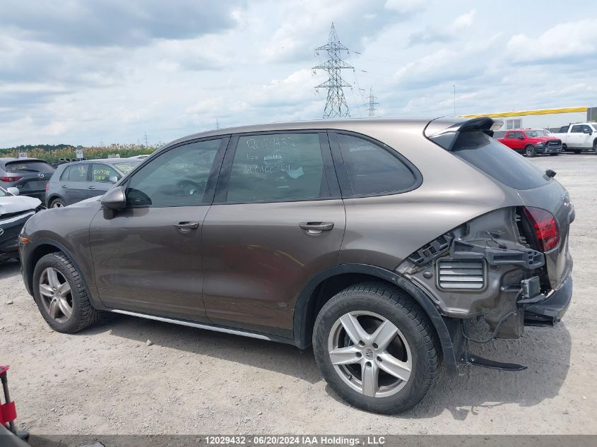 2012 Porsche Cayenne VIN: WP1AA2A25CLA08769 Lot: 12029432