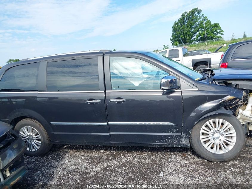 2015 Chrysler Town & Country Limited Platinum VIN: 2C4RC1GG5FR609493 Lot: 12029438