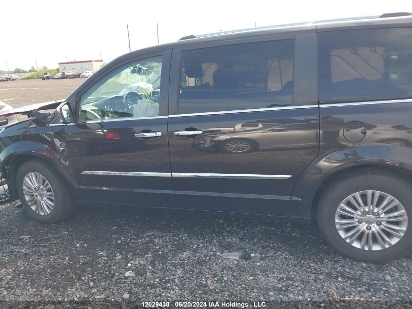 2015 Chrysler Town & Country Limited Platinum VIN: 2C4RC1GG5FR609493 Lot: 12029438