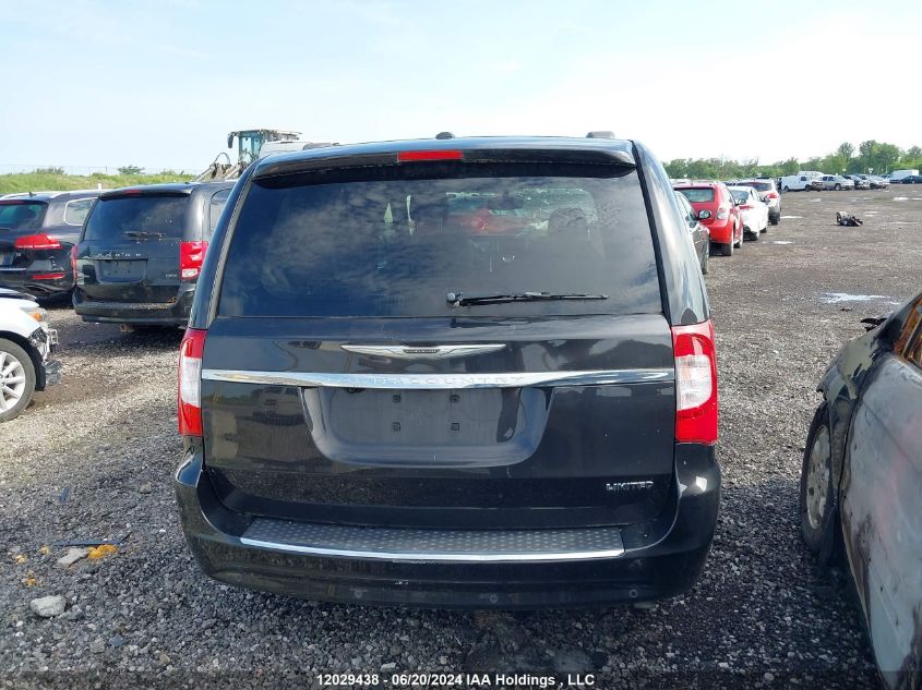 2015 Chrysler Town & Country Limited Platinum VIN: 2C4RC1GG5FR609493 Lot: 12029438