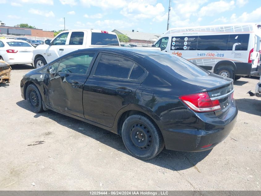 2014 Honda Civic Sedan VIN: 2HGFB2E45EH012337 Lot: 12029444