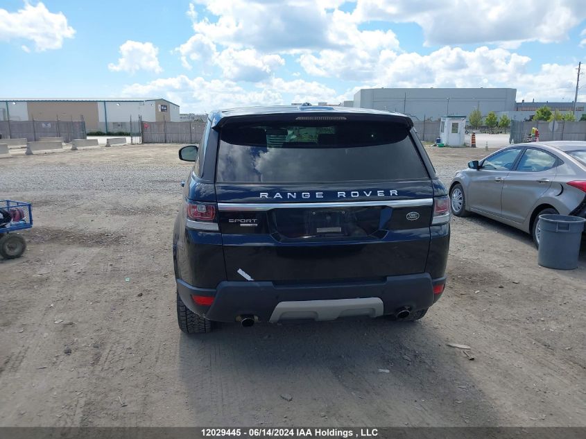 2015 Land Rover Range Rover Sport VIN: SALWR2VF4FA519928 Lot: 12029445