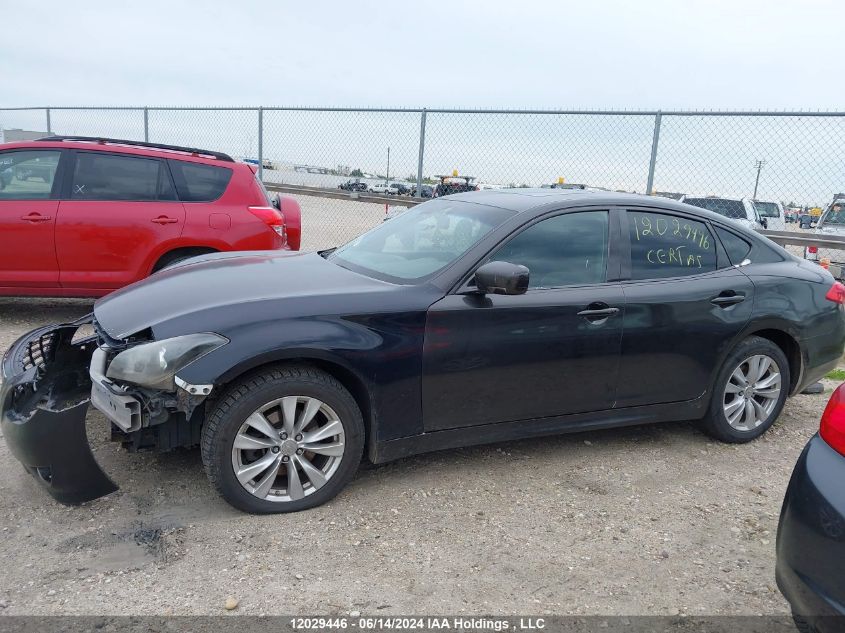 2011 Infiniti M37 X VIN: JN1BY1AR5BM370282 Lot: 12029446