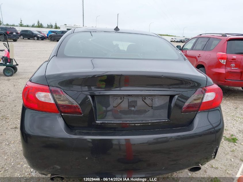 2011 Infiniti M37 X VIN: JN1BY1AR5BM370282 Lot: 12029446