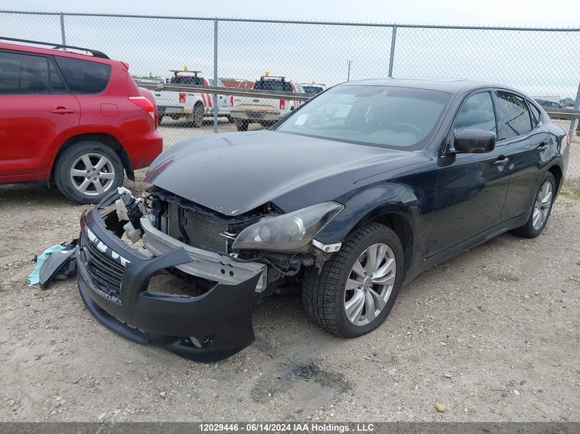 2011 Infiniti M37 X VIN: JN1BY1AR5BM370282 Lot: 12029446