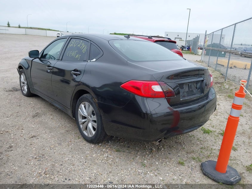 2011 Infiniti M37 X VIN: JN1BY1AR5BM370282 Lot: 12029446